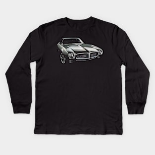 american classic car Kids Long Sleeve T-Shirt